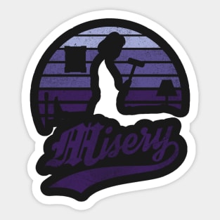 Misery Sun Set Sticker